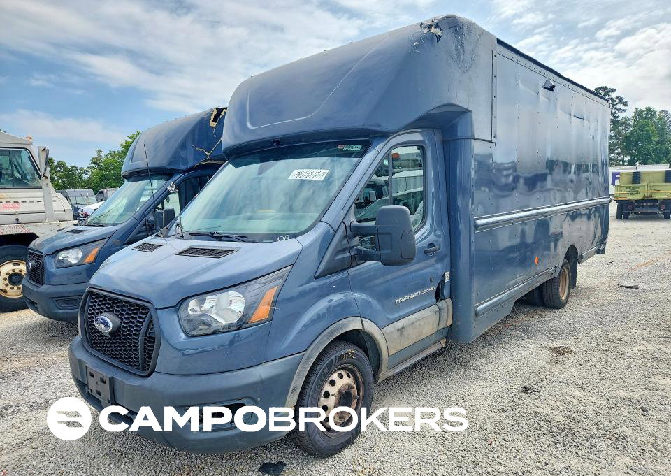 2021 Ford Transit Delivery Truck, uszkodzenie: Tył, Copart lot 53698866