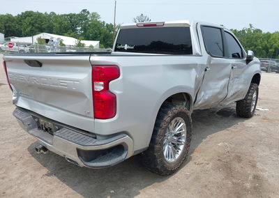 2022 Chevrolet Silverado 1500 Ltd 4wd  Short Bed Lt, пошкодження: Правий бік, Iaai лот 45620004, фото 4 з 6