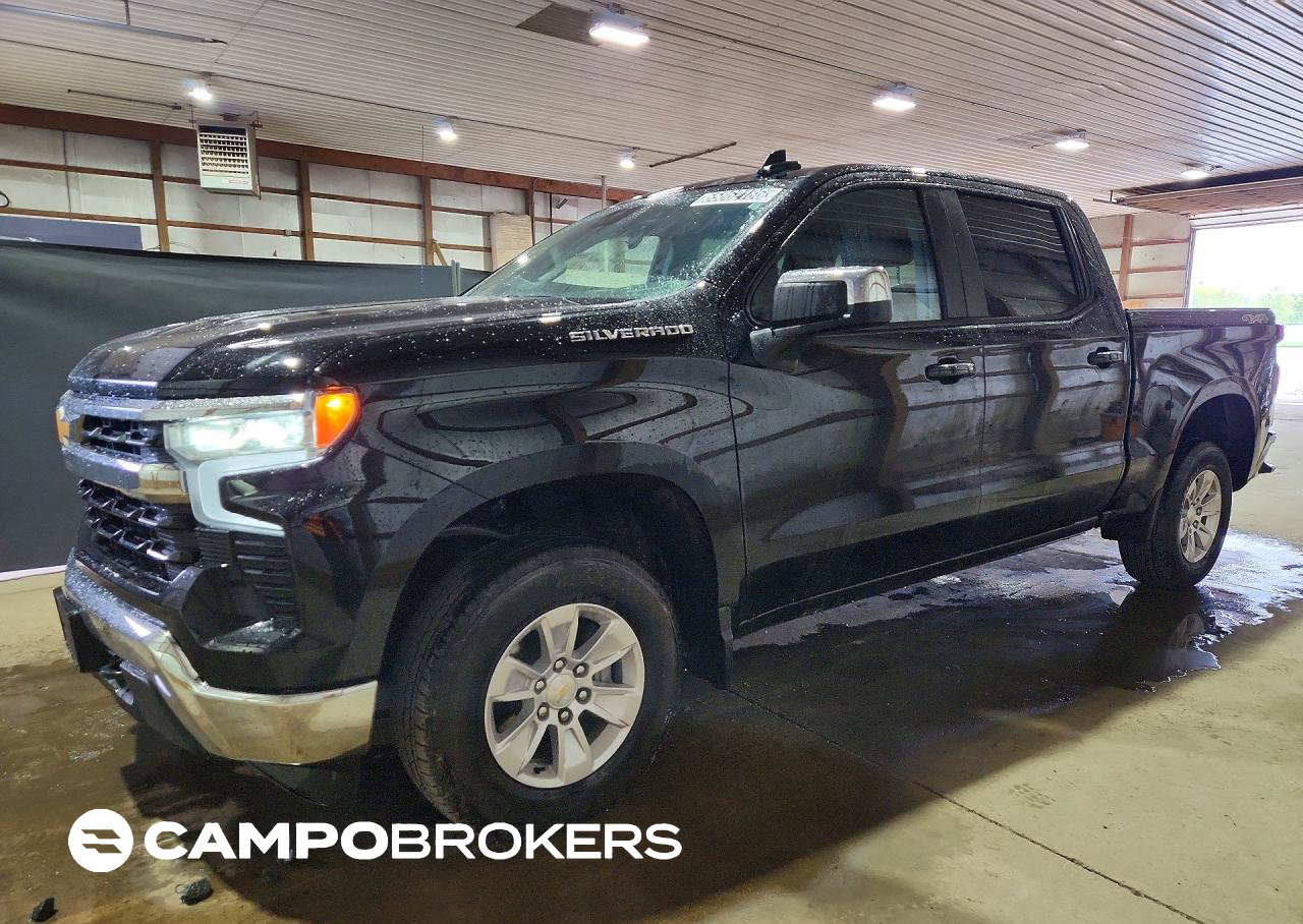 2026 Chevrolet Silverado K1500 Lt, daño Lateral, Copart lote 65862186