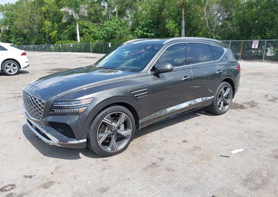 2025 Genesis Gv80 3.5t Prestige Awd, uszkodzenie: Prawy przód, Iaai lot 45762105, zdjęcie 2 z 17