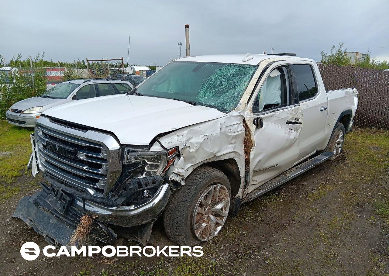 2019 Gmc Sierra K1500 Slt, пошкодження: По всьому кузову, Copart лот 60529786