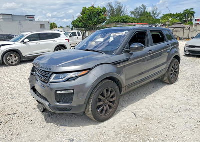 2019 Land Rover Range Rover Evoque Se, daño Frontal, Copart lote 63019026