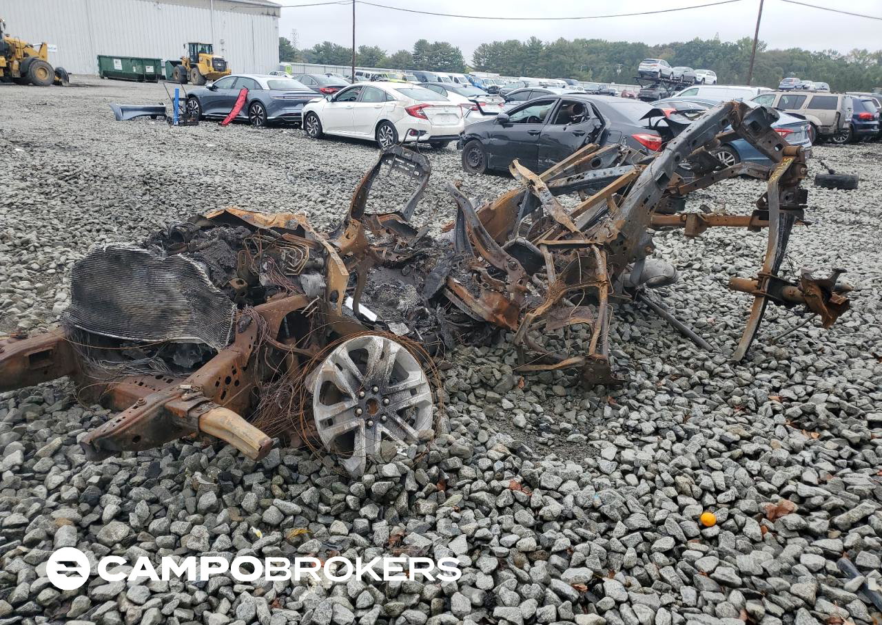 2023 Ford F150 Super Cab, Burn damage, Copart lot 82086945