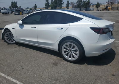 2022 Tesla Model 3, daño Frontal, Copart lote 59391675, foto 2 de 6