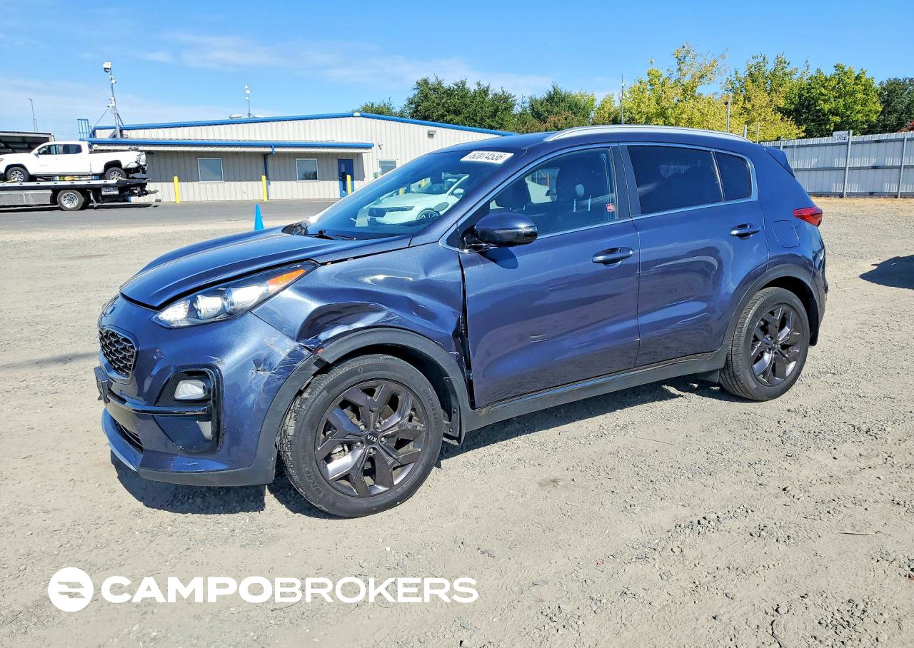 2020 Kia Sportage S, uszkodzenie: Tył, Copart lot 62074536