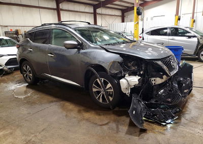 2019 Nissan Murano Sv, daño Frontal, Copart lote 63993836, foto 4 de 16