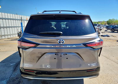 2024 Toyota Sienna Platinum 7-passenger, Side damage, Copart lot 65617896, photo 6 of 6