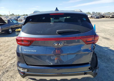 2020 Kia Sportage S, uszkodzenie: Tył, Copart lot 62074536, zdjęcie 6 z 12