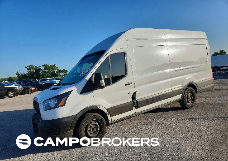 2021 Ford Transit T-250, Front End damage, Copart lot 58802906