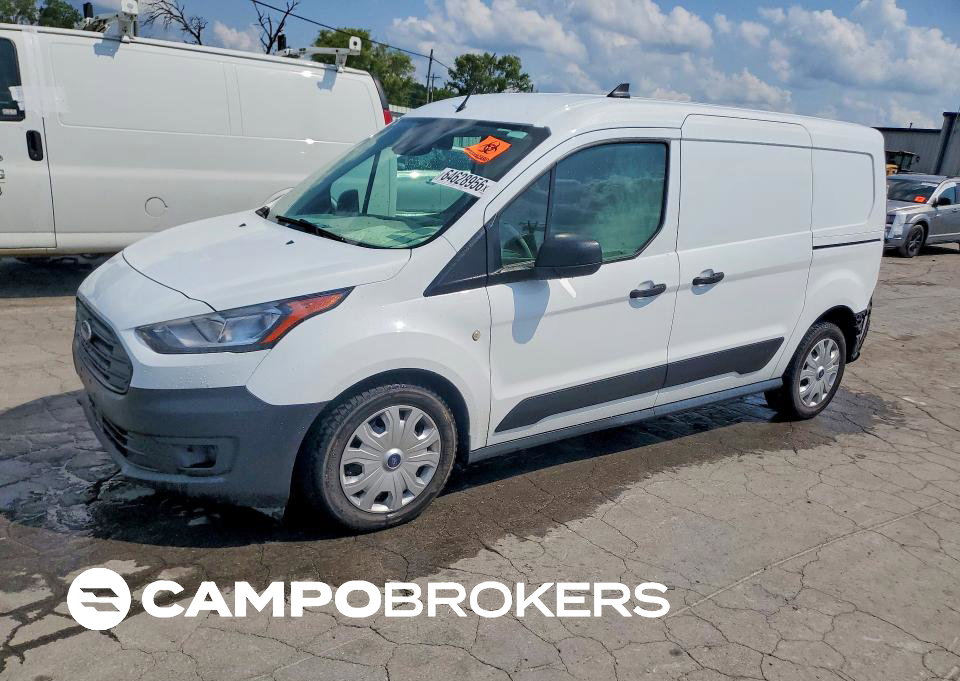 2022 Ford Transit Connect Xl, пошкодження: Задня частина, Copart лот 64628956