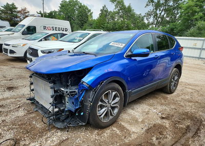 2021 Honda Cr-v Exl, uszkodzenie: Przód, Copart lot 65340576