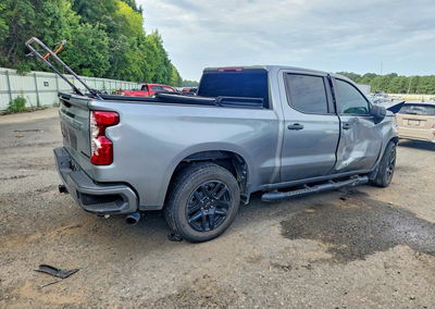 2024 Chevrolet Silverado C1500 Custom, daño Frontal, Copart lote 61525776, foto 3 de 6