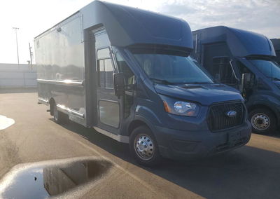 2021 Ford Transit - Delivery Truck, uszkodzenie: Bok, Copart lot 65062896, zdjęcie 4 z 6