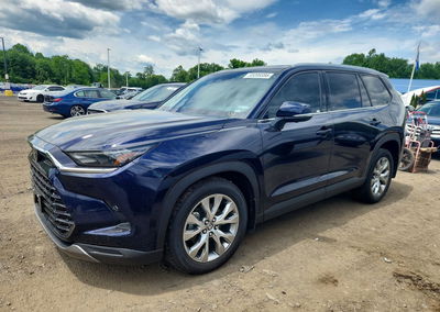 2024 Toyota Grand Highlander Hybrid Limited, Front End damage, Copart lot 55099386