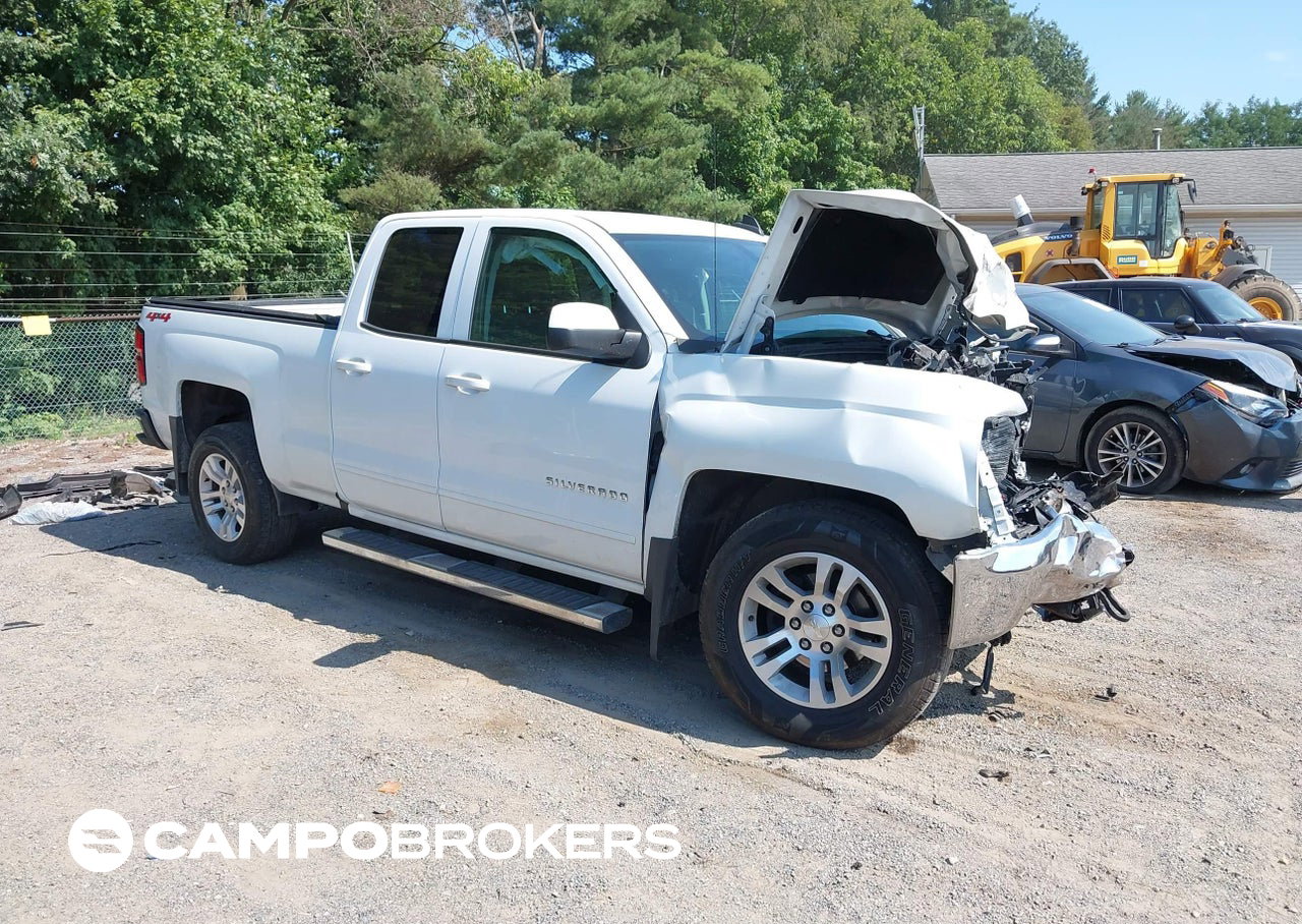 2019 Chevrolet Silverado 1500 Ld Lt, daño Frontal, Iaai lote 45792304