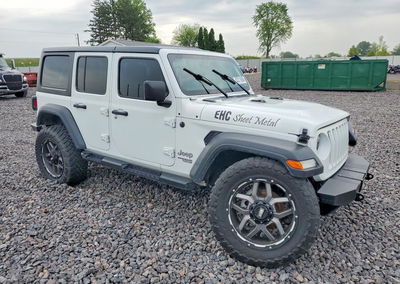2020 Jeep Wrangler Unlimited Sport, uszkodzenie: Przód, Copart lot 63211656, zdjęcie 4 z 13