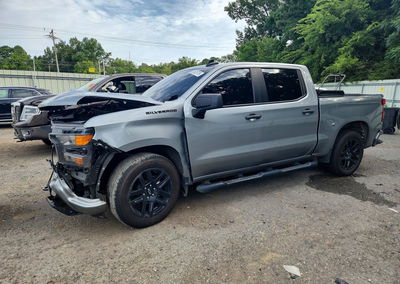 2024 Chevrolet Silverado C1500 Custom, daño Frontal, Copart lote 61525776, foto 1 de 6