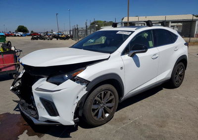 2019 Lexus Nx 300 F Sport, пошкодження: Передня частина, Copart лот 63533126