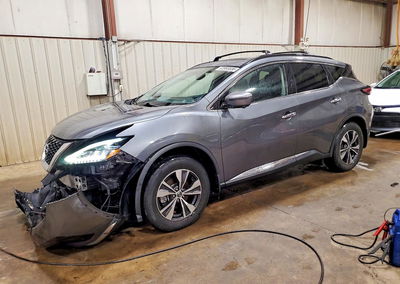 2019 Nissan Murano Sv, Front End damage, Copart lot 63993836