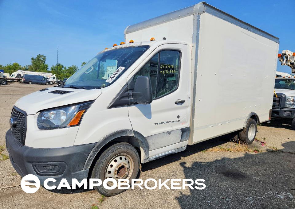 2022 Ford Transit Box Truck, пошкодження: Механічні, Copart лот 65157616