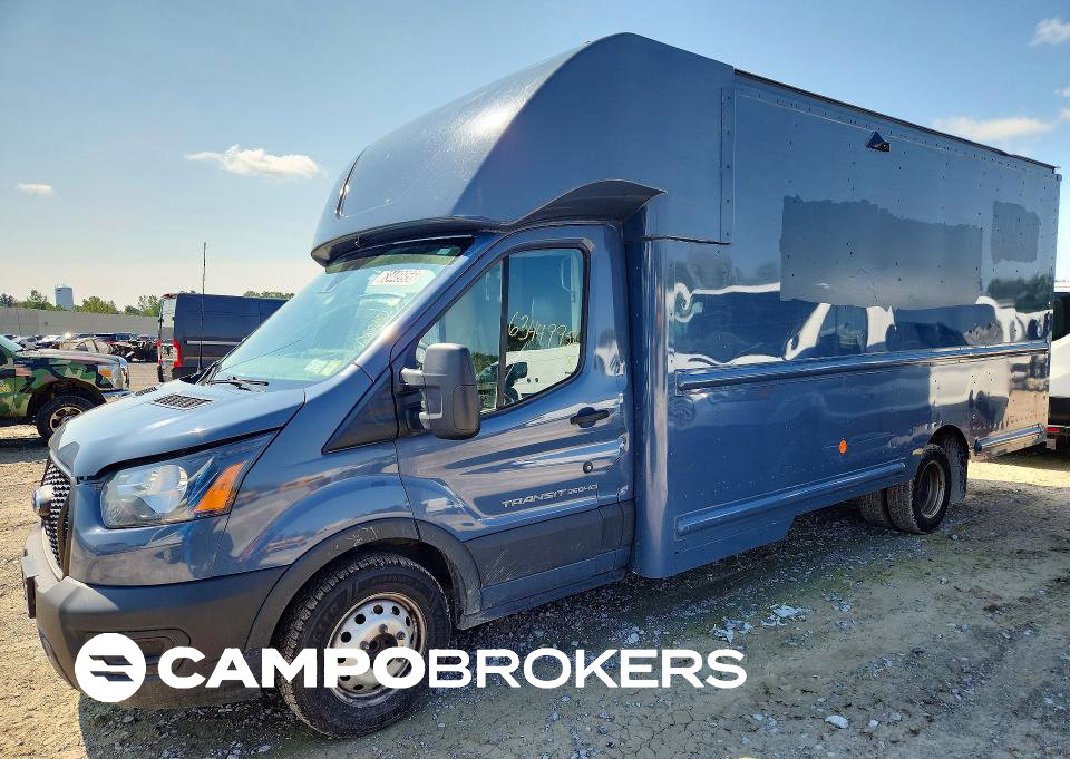 2021 Ford Transit Delivery Truck, uszkodzenie: Bok, Copart lot 63449956