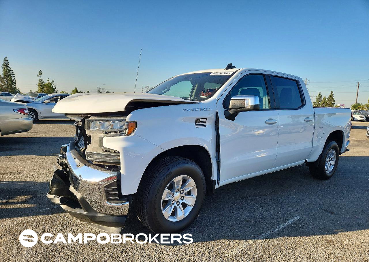 2021 Chevrolet Silverado C1500 Lt, Front End damage, Copart lot 60970756