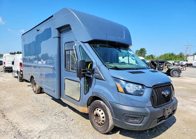 2021 Ford Transit Delivery Truck, uszkodzenie: Bok, Copart lot 63449956, zdjęcie 4 z 6