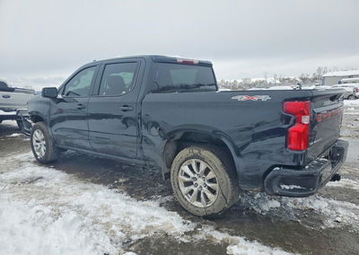 2022 Chevrolet Silverado K1500 Custom, пошкодження: Передня частина, Copart лот 78233395, фото 2 з 6