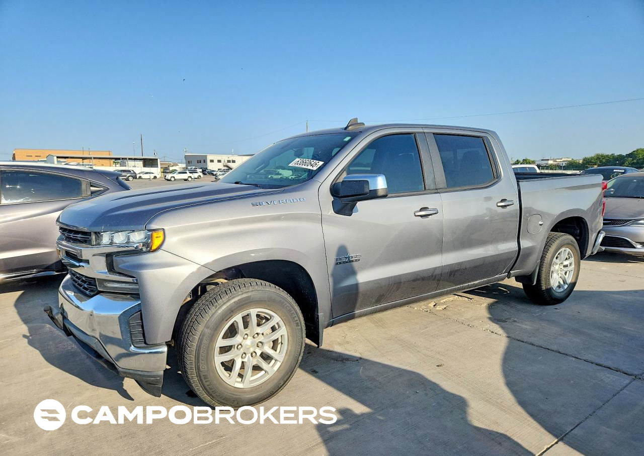 2020 Chevrolet Silverado C1500 Lt, daño Trasero, Copart lote 63660646