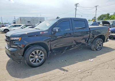 2022 Chevrolet Silverado Ltd K1500 Rst, пошкодження: Бік, Copart лот 62587106