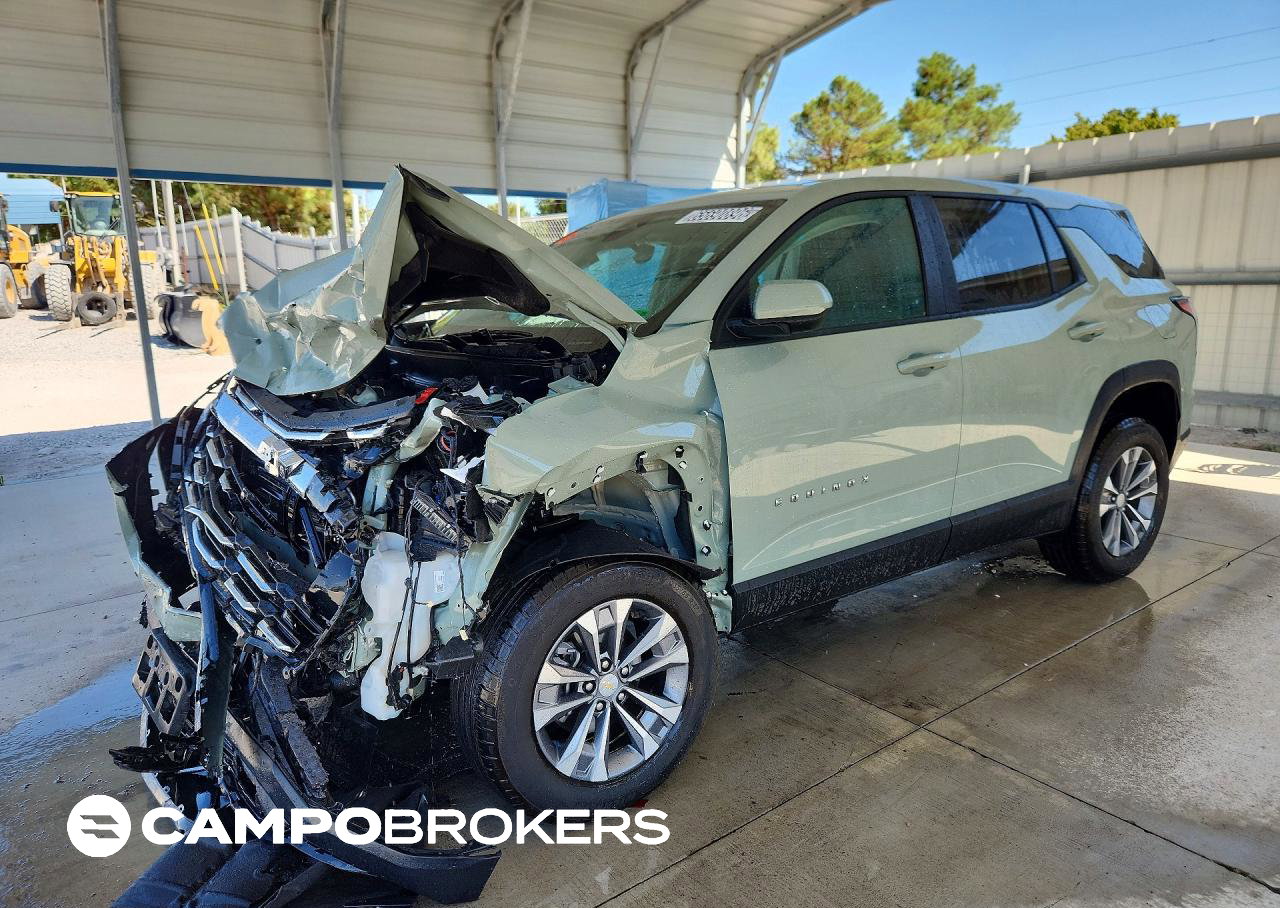 2026 Chevrolet Equinox Lt, daño Frontal, Copart lote 65690896