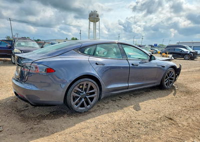 2022 Tesla Model S, uszkodzenie: Przód, Copart lot 63797896, zdjęcie 3 z 14
