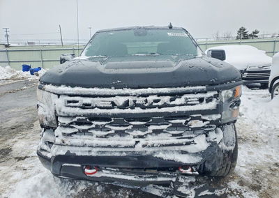 2022 Chevrolet Silverado K1500 Custom, пошкодження: Передня частина, Copart лот 78233395, фото 5 з 6