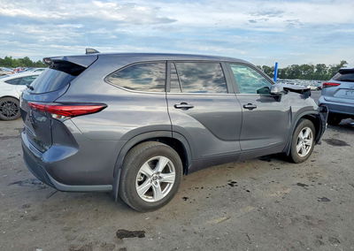 2023 Toyota Highlander Le, пошкодження: Передня частина, Copart лот 65289296, фото 3 з 6