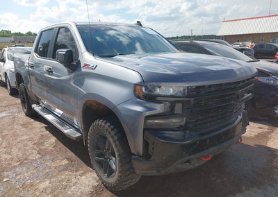 2021 Chevrolet Silverado 1500 4wd  Short Bed Lt Trail Boss, daño Left & Right Side, Iaai lote 45301346