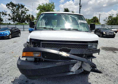 2019 Chevrolet Express 2500 Cargo Delivery Van, uszkodzenie: Przód, Copart lot 60775266, zdjęcie 5 z 6