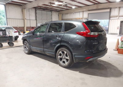2019 Honda Cr-v Ex-l, Front End damage, Iaai lot 45702299, photo 3 of 17