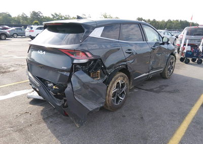 2025 Kia Sportage Lx, Right Side damage, Iaai lot 45292536, photo 4 of 17