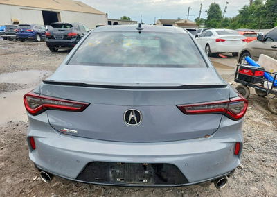 2024 Acura Tlx A-spec, daño Lateral, Copart lote 65281806, foto 6 de 12