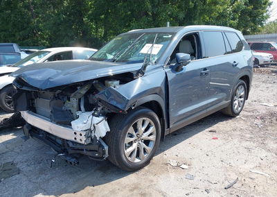 2025 Toyota Grand Highlander Hybrid Limited, Front End damage, Iaai lot 45717169, photo 2 of 6