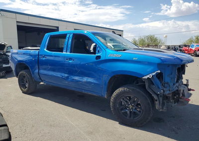 2023 Chevrolet Silverado K1500 Trail Boss Custom, Front End damage, Copart lot 59630306, photo 4 of 6