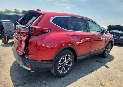 2020 Honda Cr-v Ex, Rear End damage, Copart lot 60935036, photo 3 of 15