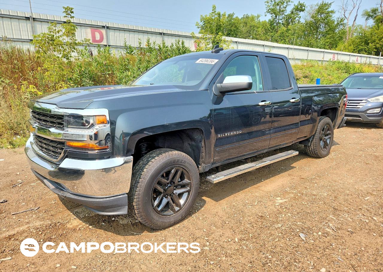2019 Chevrolet Silverado Ld C1500 Lt, daño Lateral, Copart lote 64396396