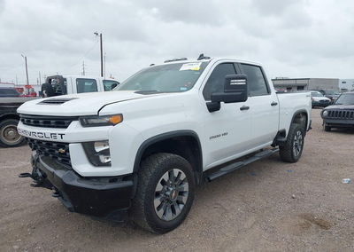 2023 Chevrolet Silverado 2500hd 4wd  Standard Bed Custom, uszkodzenie: Przód, Iaai lot 45598993, zdjęcie 2 z 6