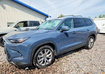 2024 Toyota Grand Highlander Limited, пошкодження: Дах, Copart лот 65864246