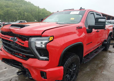 2024 Chevrolet Silverado 2500hd 4wd  Standard Bed Lt, uszkodzenie: Przód, Iaai lot 44977484, zdjęcie 2 z 6