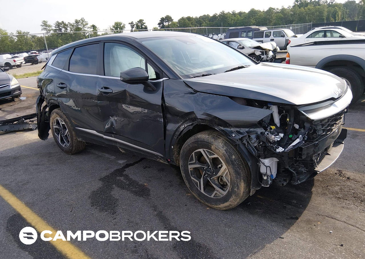 2025 Kia Sportage Lx, Right Side damage, Iaai lot 45292536