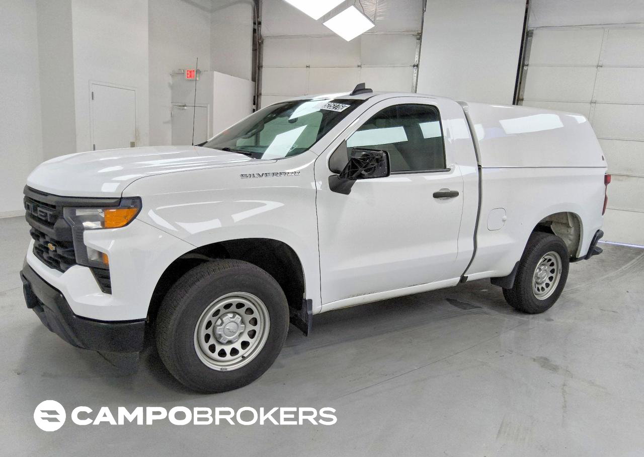 2023 Chevrolet Silverado C1500, daño Mecánico, Copart lote 63525276