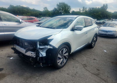 2021 Nissan Murano Sl, uszkodzenie: Przód, Copart lot 65713696