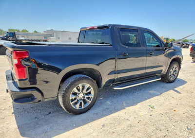2022 Chevrolet Silverado Ltd K1500 Rst, daño Inundación, Copart lote 62080236, foto 3 de 6